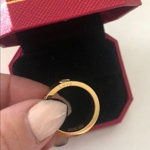 Gold Love Ring